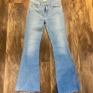 MOTHER Light-wash Bootcut Jeans (WMN size 28)